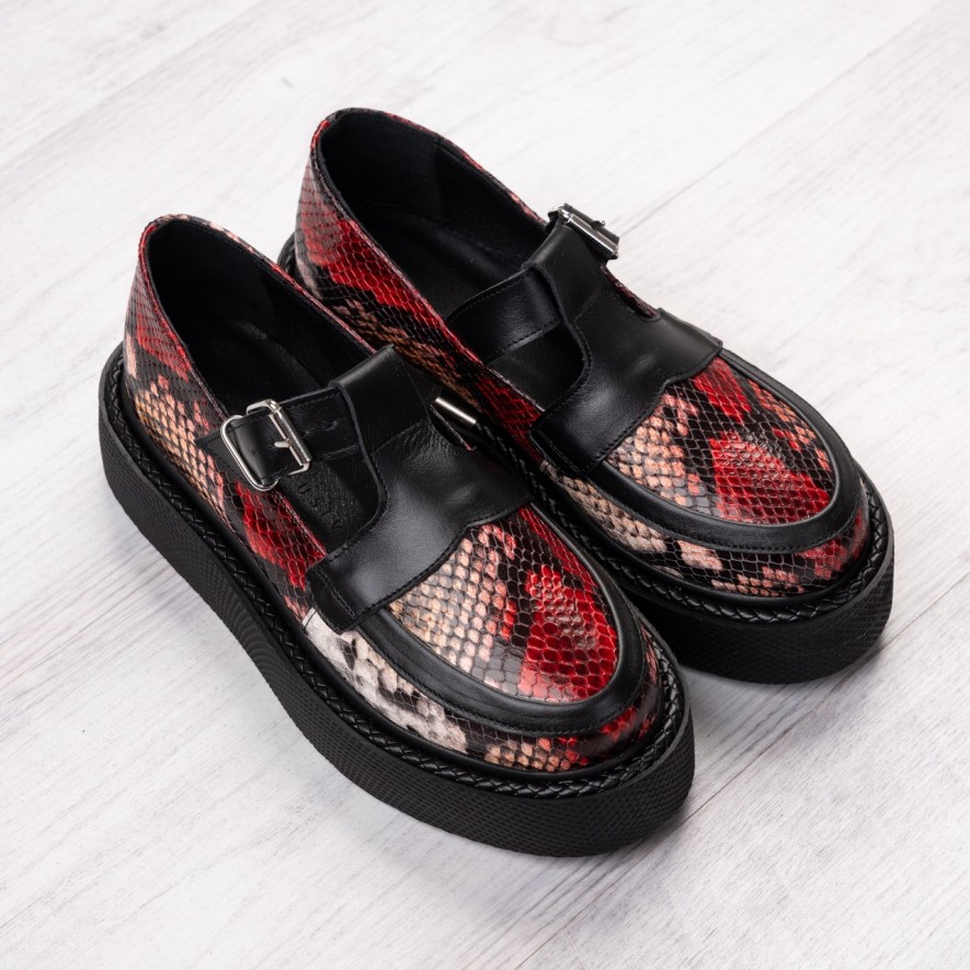     Pantofi - Celine - Red Snake 